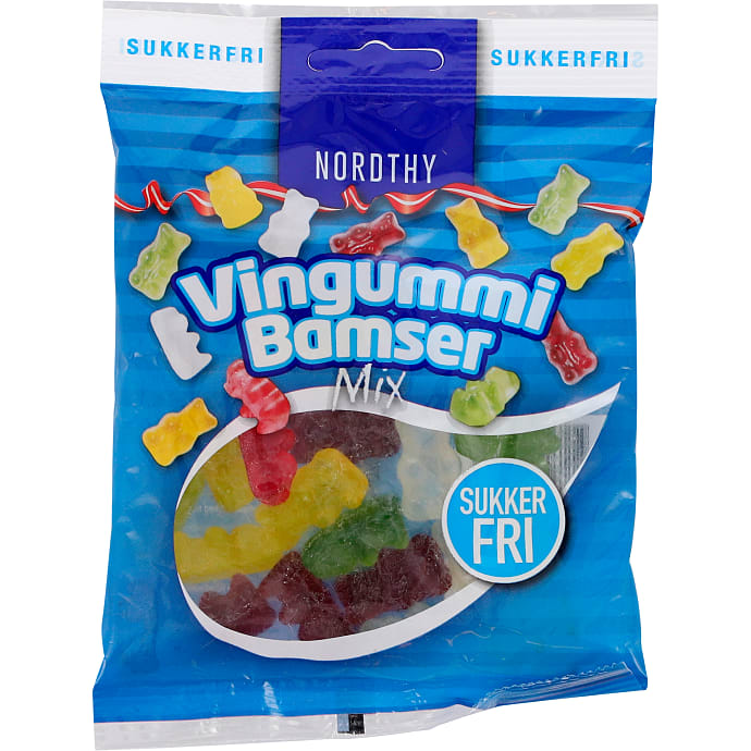 Vingummibamser sukkerfri