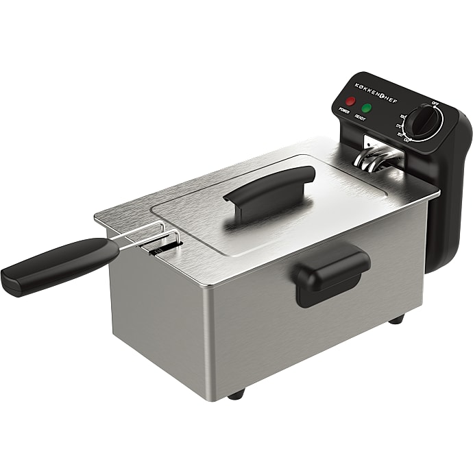 Køkkenchef Frituregryde Sølvfarvet