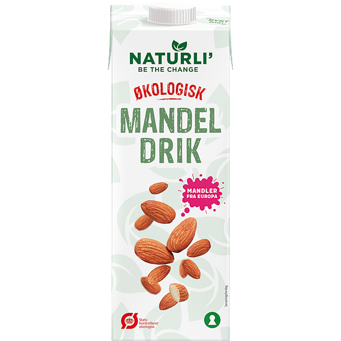 Naturli Mandeldrik Let Øko 1 L
