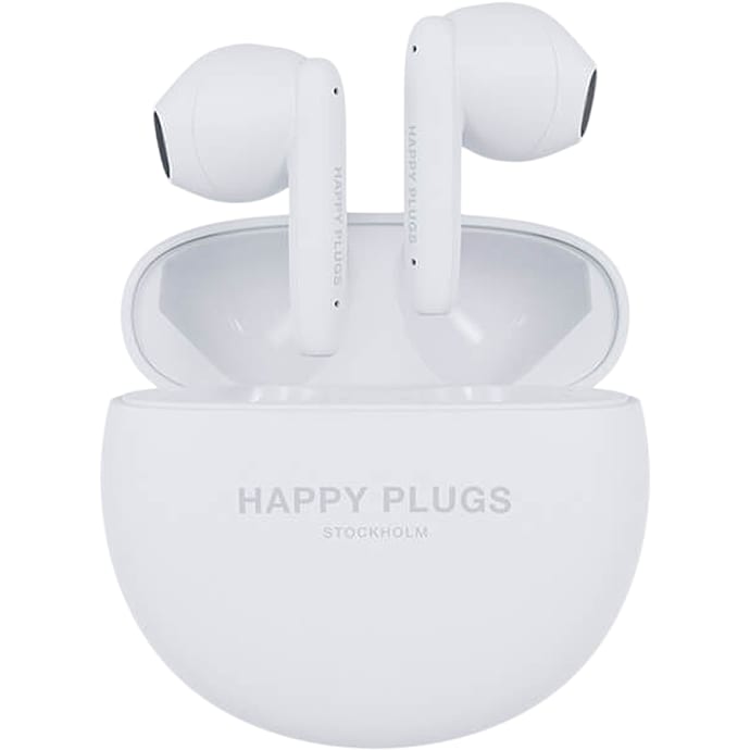 Happy Plugs Joy Lite In-Ear TWS høretelefoner hvid