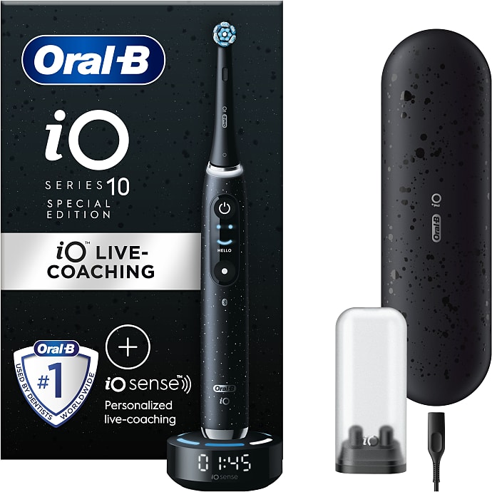 Oral-B iO10 elektrisk tandbørste - Cosmic Black