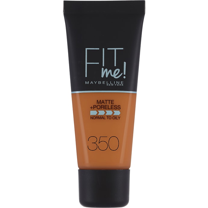 Matte + Poreless foundation 350 Caramel normalt til olieret hud