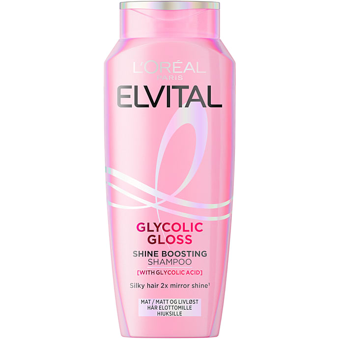 Glycolic Gloss Shine Boosting shampoo mat og livløst hår
