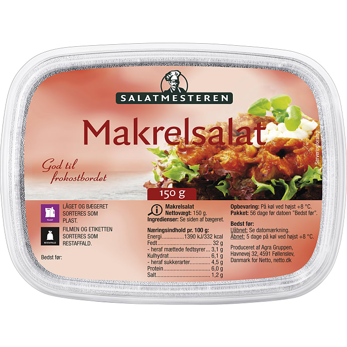 Salatmesteren Makrelsalat