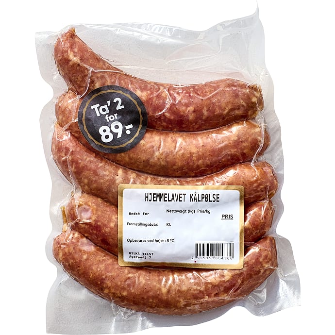 Kålpølser – produktbillede