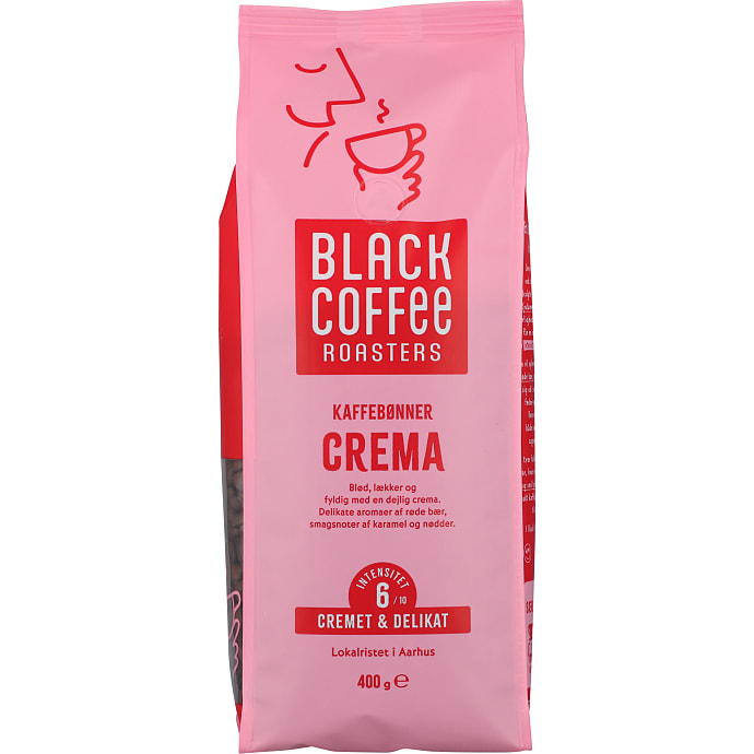 Black Coffee Roasters Crema Hele Bønner 400 g