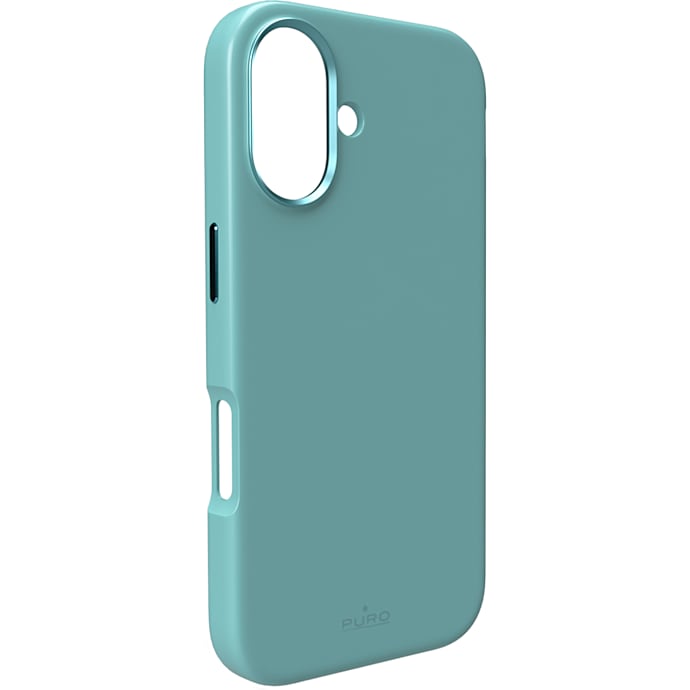 PURO Icon Mag iPhone 16 Cover Turkis Grøn