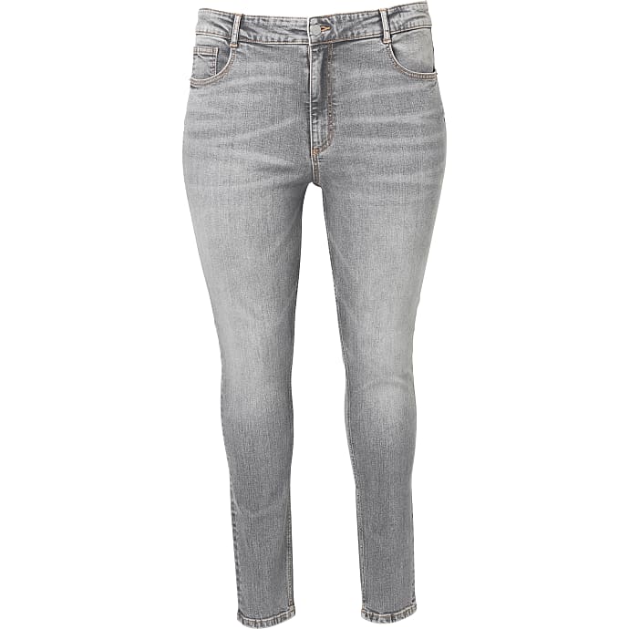 VRS Nina dame jeans str. 52 - grå