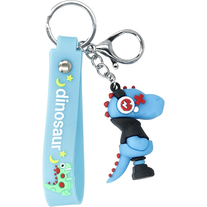Danpen Boost-my-bag blå robotdinosaur