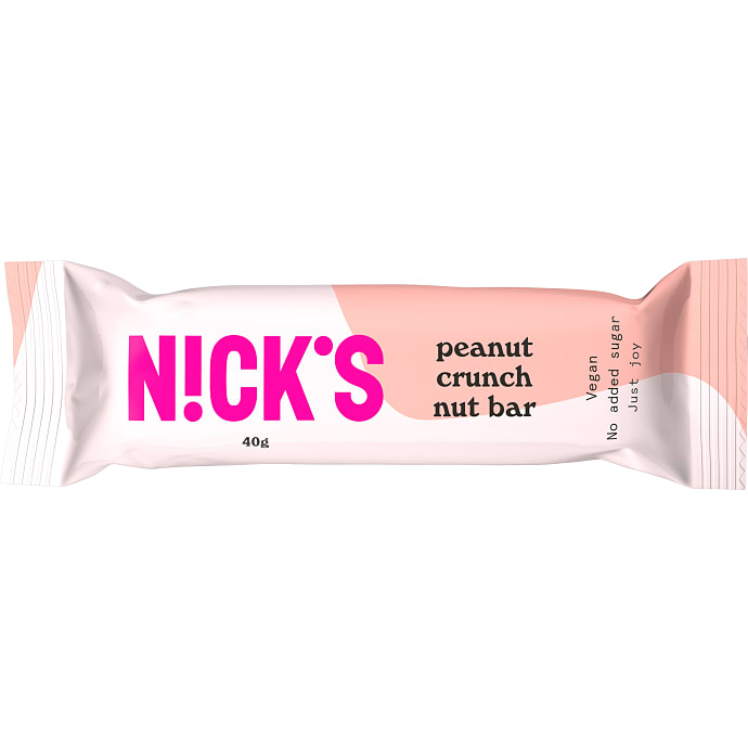 Nick's Nøddebar med Peanuts og Chokolade