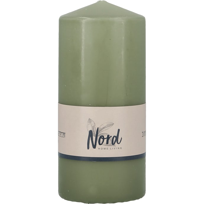 Bloklys 6,7x15 cm grøn