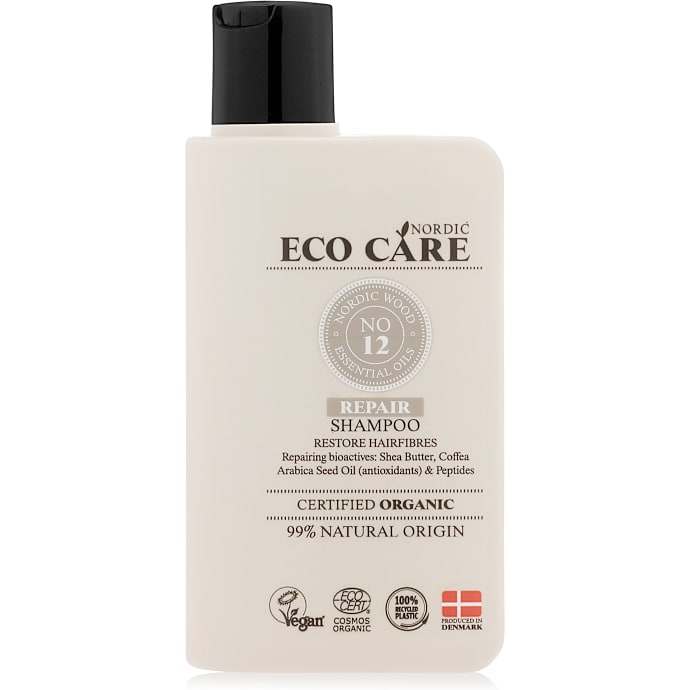 Nordic Wood shampoo m. sheasmør, peptider og antioxidanter