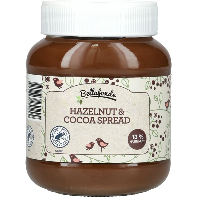 Bellafonde Smørepålæg Hasselnødder Kakao