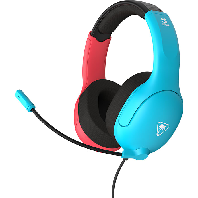 Turtle Beach Airlite fit headset blå og rød