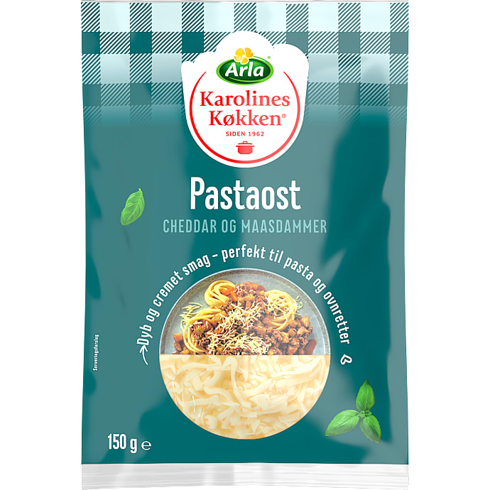 Revet cheddar og Maasdammer ost 32% fedt