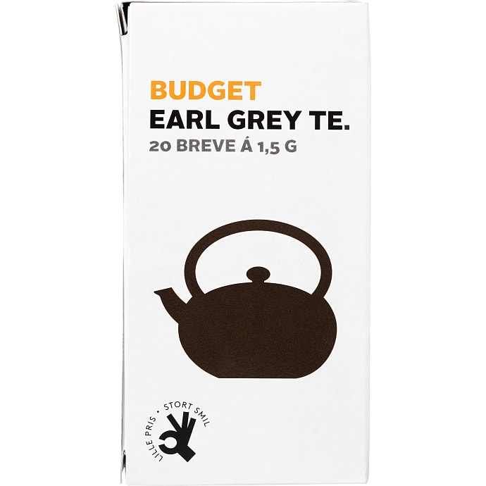 Budget Earl Grey 20 stk