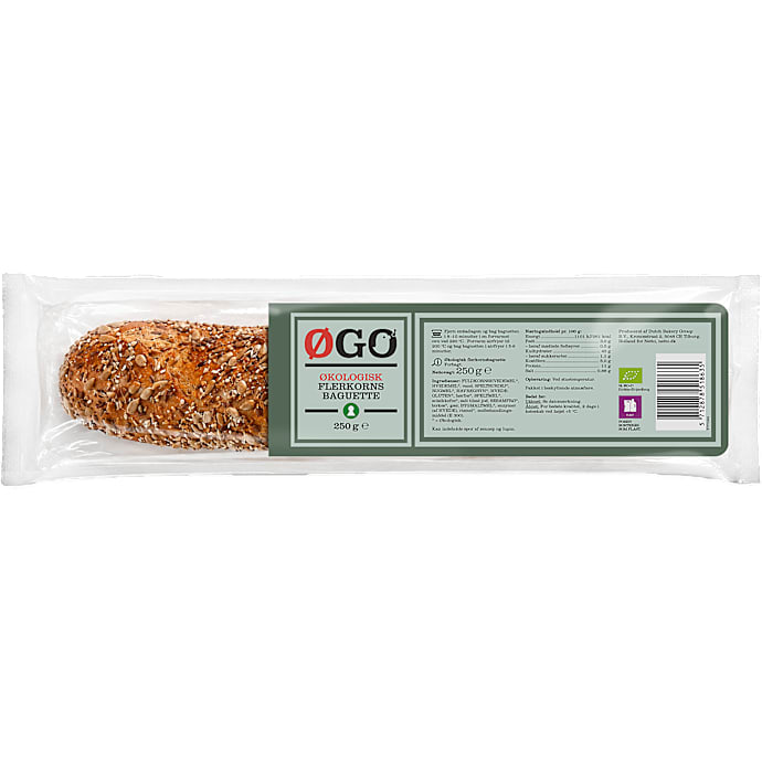 Øgo Økologisk Flerkornsbaguette