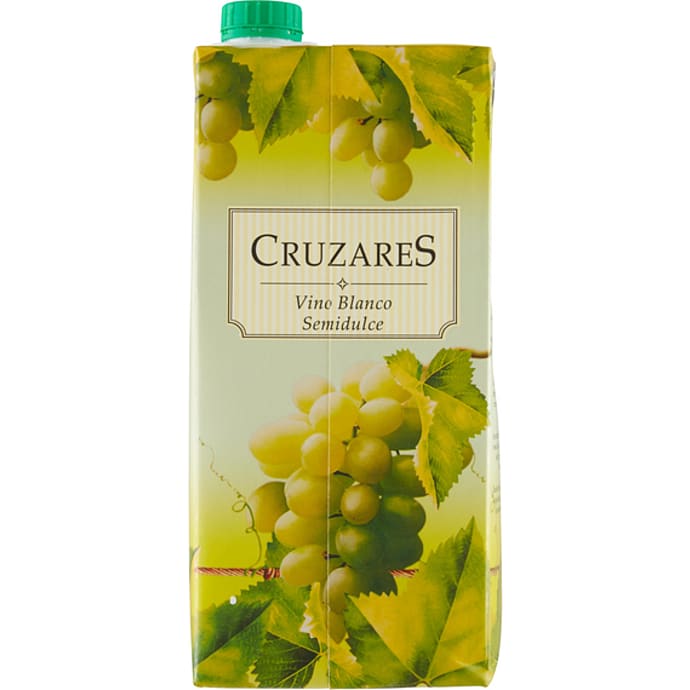 Cruzares Vino Blanco 1 L