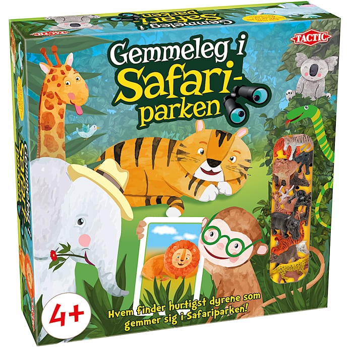 Gemmeleg i safariparken