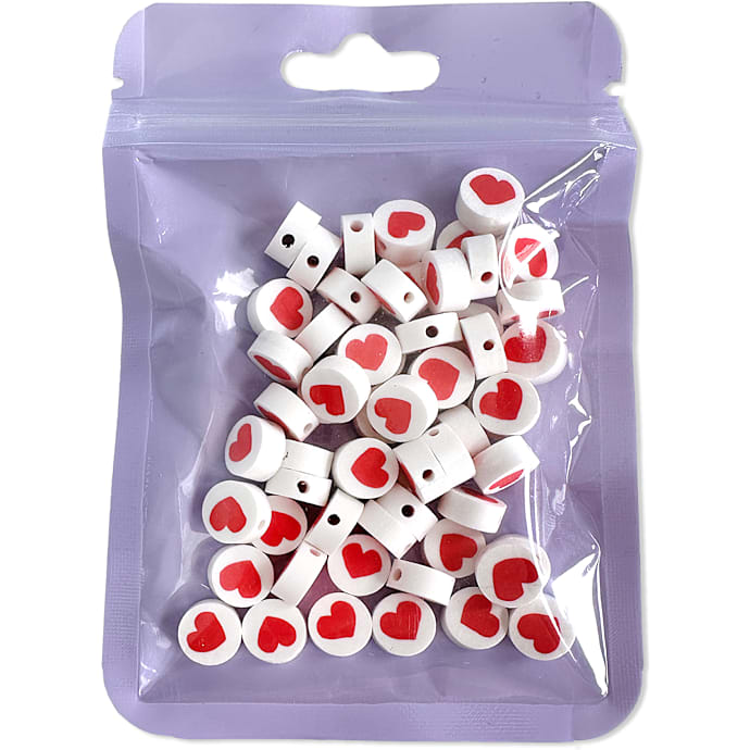 1Conzept Clay perler hjerter