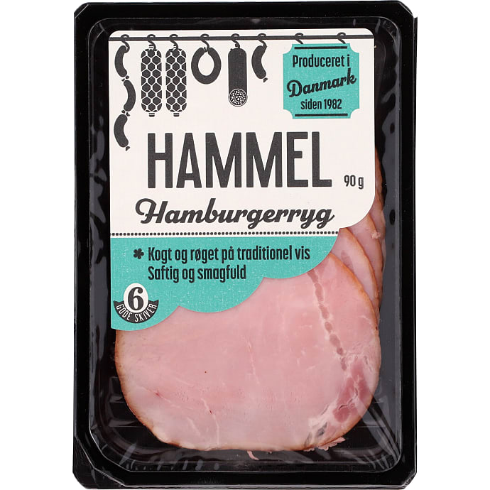 Hammel Hamburgerryg i skiver