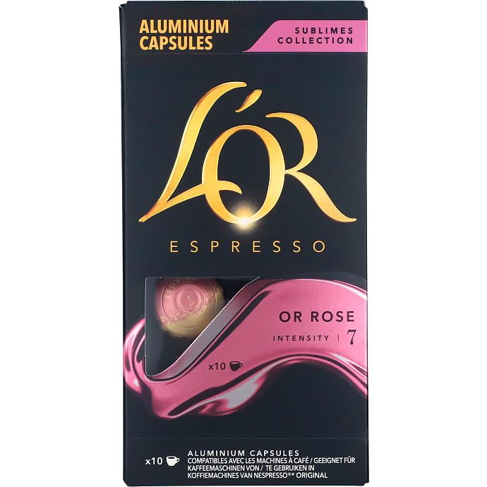 Or Rose kaffekapsler