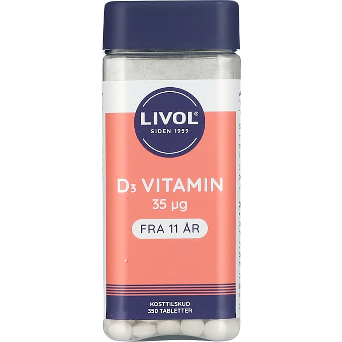 Livol Mono Stærk D3 35 µg 350 stk