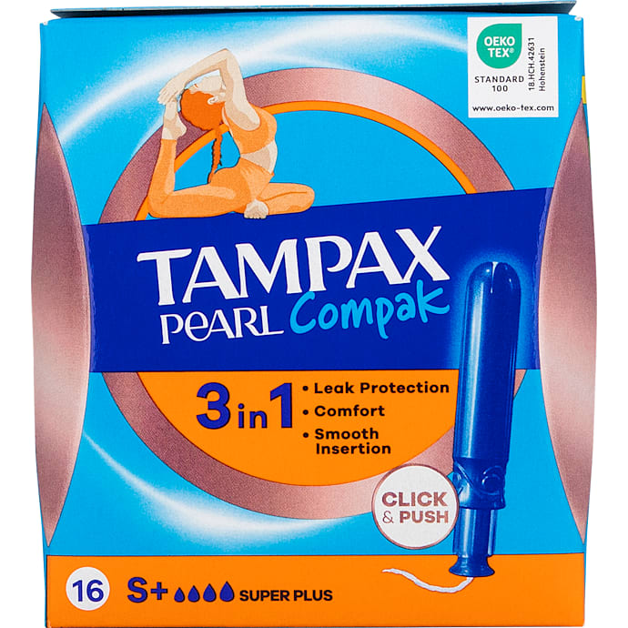 Tamponer m. indføringshylster super plus sugeevne