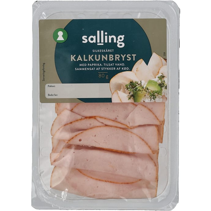 Salling Silkeskåret Kalkunpålæg med paprika