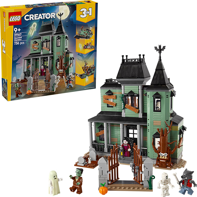 LEGO Creator 3-i-1 Hjemsøgt Palæ 31167