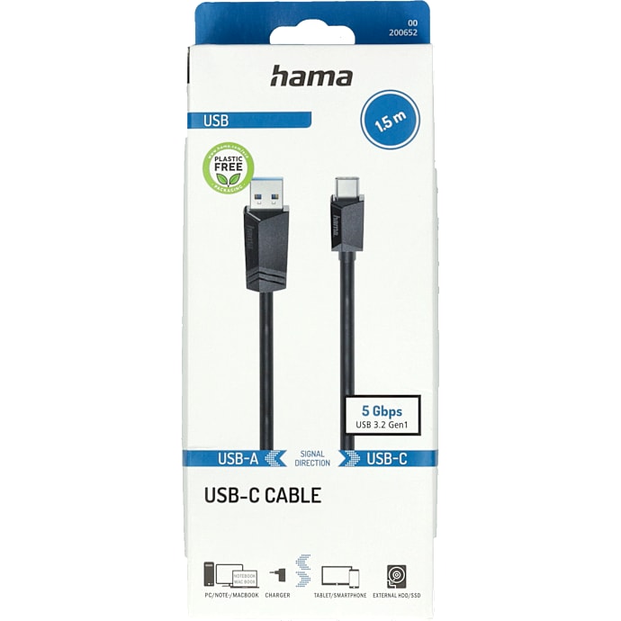 HAMA USB-C til USB 3.2 Kabel