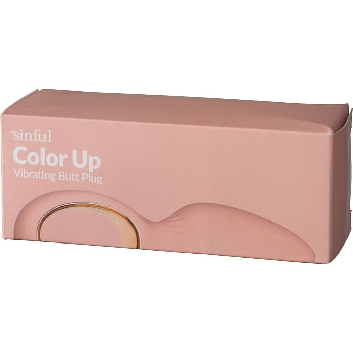 Sinful Peach vibrerende butt plug