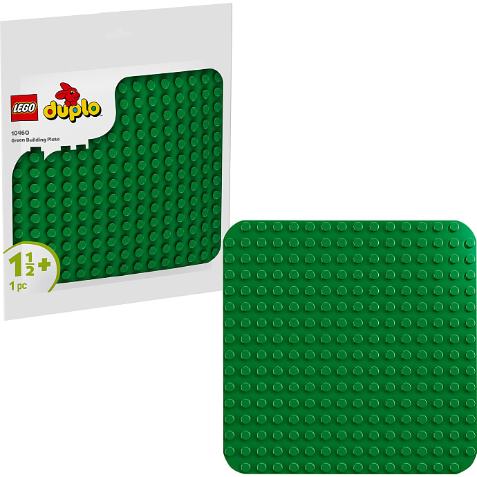 LEGO DUPLO grøn byggeplade 10460