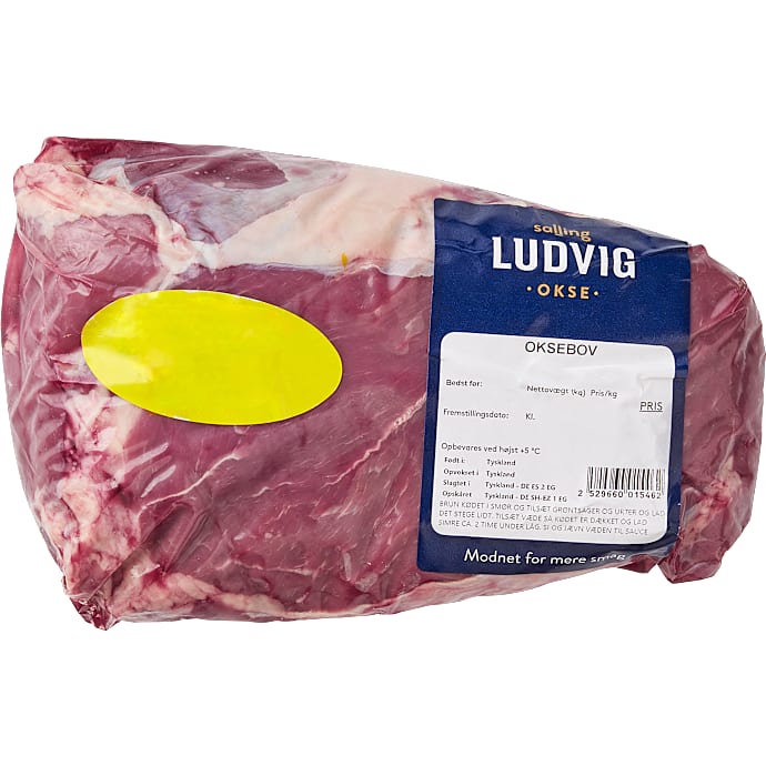 Ludvig Oksebov uden Ben 1200 g