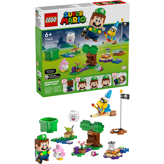LEGO Super Mario Eventyr med Interaktiv Luigi