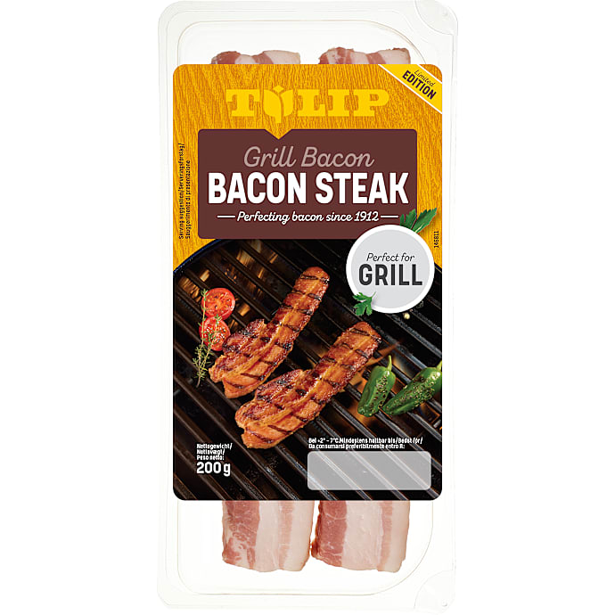 Røget bacon i skiver