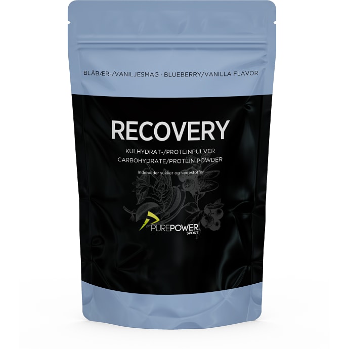 PurePower Protein- og kulhydratpulver Blåbær-Vanilje