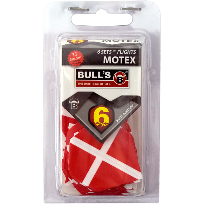 Bull's Flights 6-pak Dannebrog