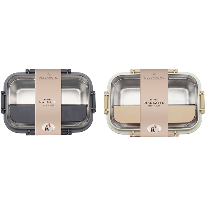 Olsen Home Madkasse 2 rum Assorteret