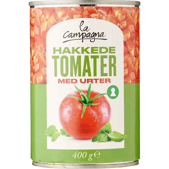 La Campagna Hakkede tomater m. urter