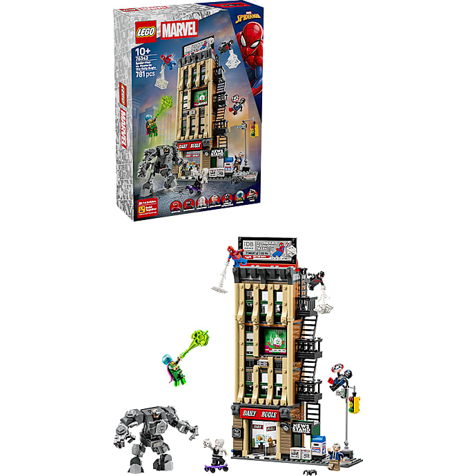 LEGO Marvel Spider-Man mod Mysterio 76342