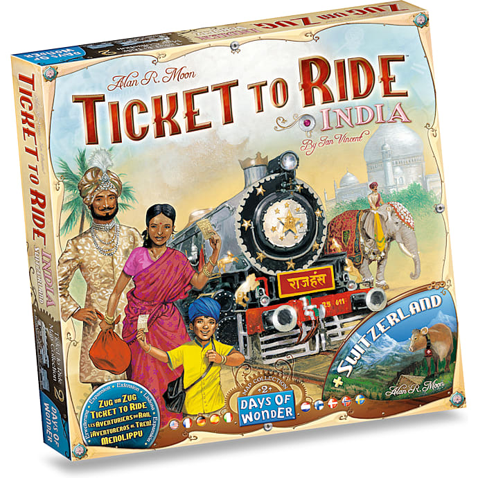 Ticket to Ride 2 India-Switzerland