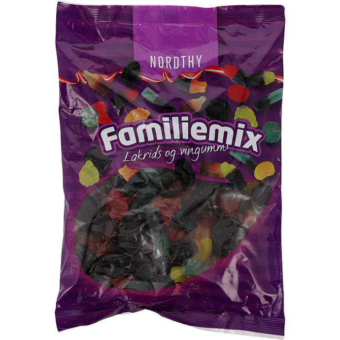 Nordthy Familiemix Lakrids & Vingummi