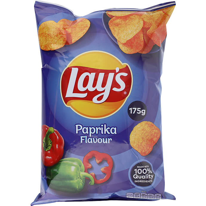 Chips m. paprika