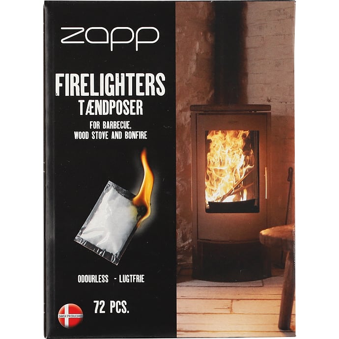 Zapp Optændingsposer 72 stk