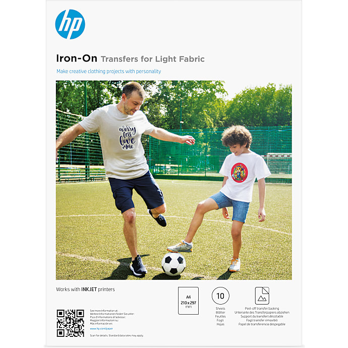 HP Transferpapir til mørkt tekstil