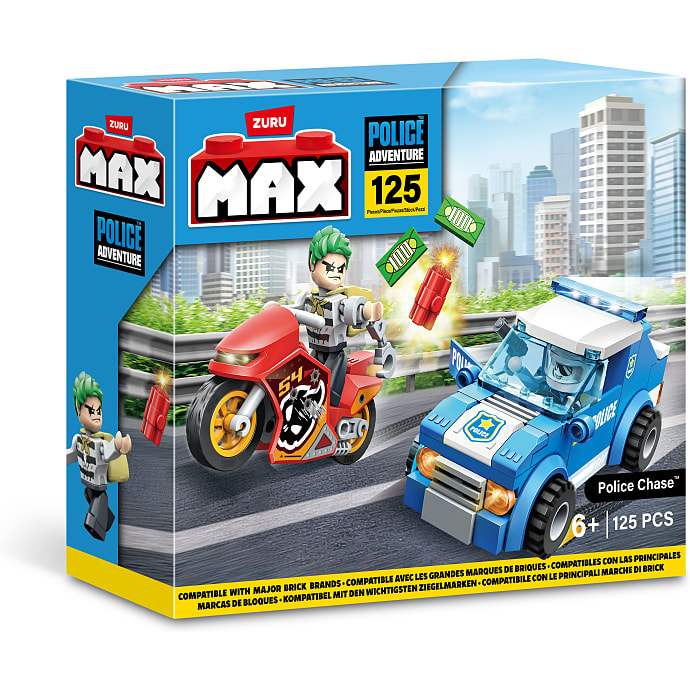 Zuru Max Bricks Politistation 121 brikker