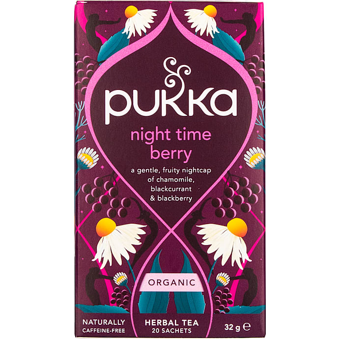 Pukka Urtete Bær Øko 20 stk