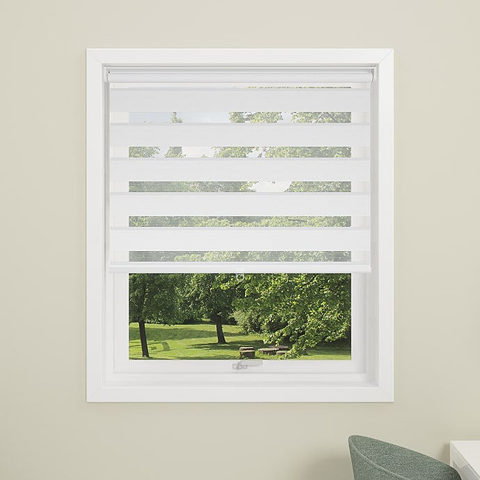 DEBEL Touch Duo rullegardin 130 x 175 cm - off white