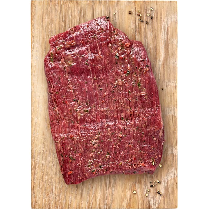 Slagteren Marineret Flanksteak m. Hvidløg